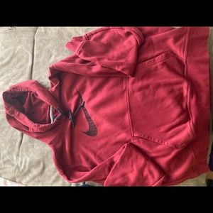 Nike Red Hoodie